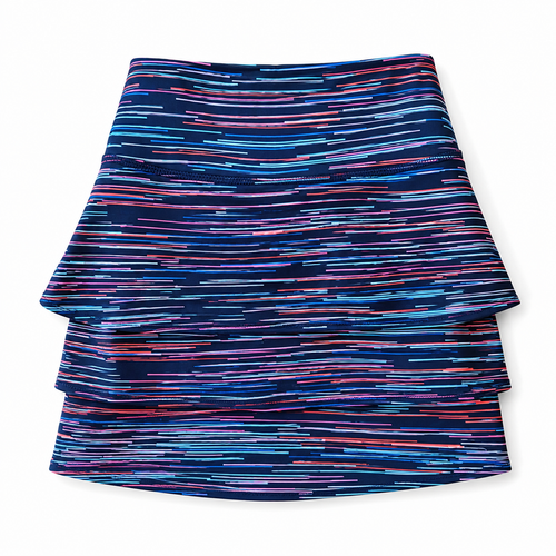 Athleta Navy 14" Stripe Active Skort [Large]