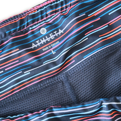 Athleta Navy 14" Stripe Active Skort | Large