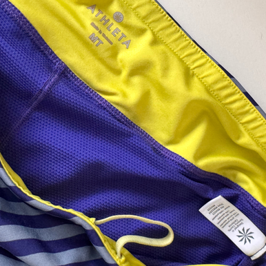 Athleta Navy 14" Tulip Layer Active Skort | Medium