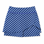 Athleta Navy 14" Tulip Layer Active Skort [Medium]