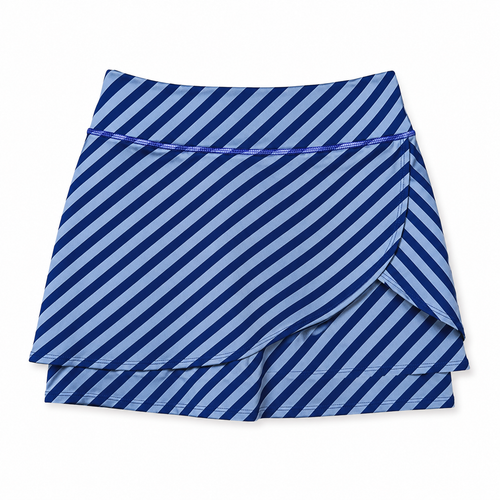 Athleta Navy 14" Tulip Layer Active Skort [Medium]