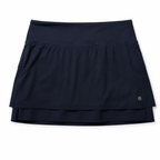 Athleta Navy Eyelet Trim 14" Active Skort [XSmall]
