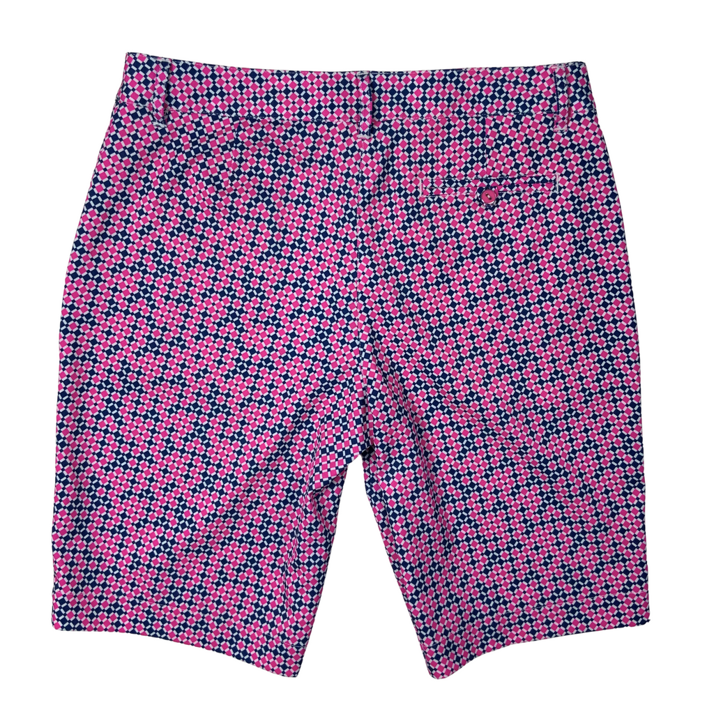 Lady Hagen Pink/Navy Diamond Shorts [Size 04]