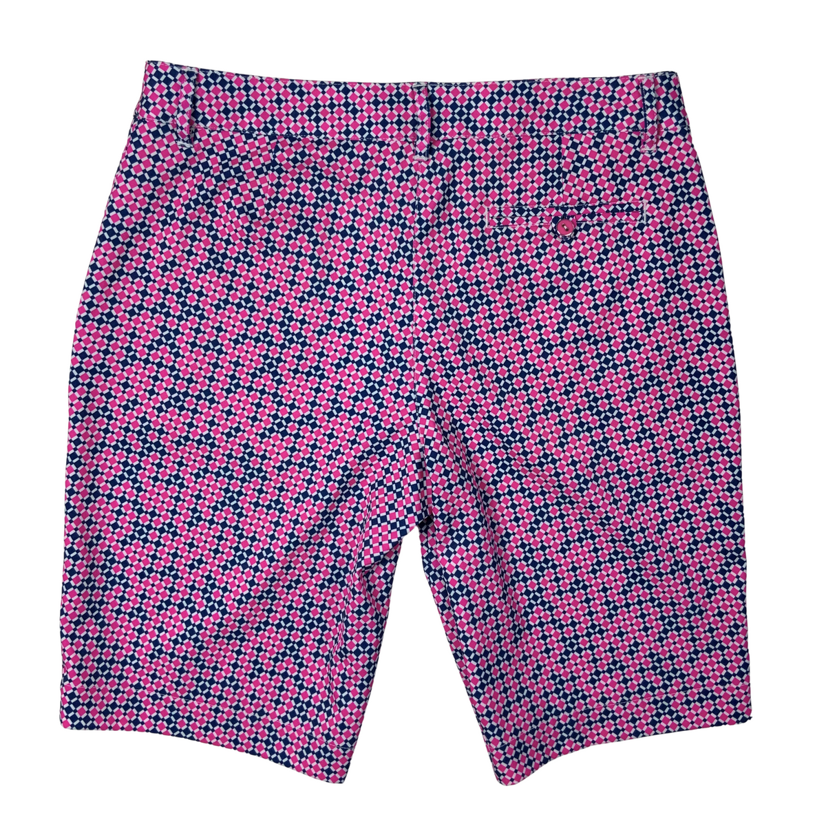 Lady Hagen Pink/Navy Diamond Shorts [Size 04]