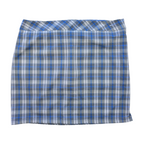 Under Armour 17” Blue/Grey Plaid Golf Skort [10]
