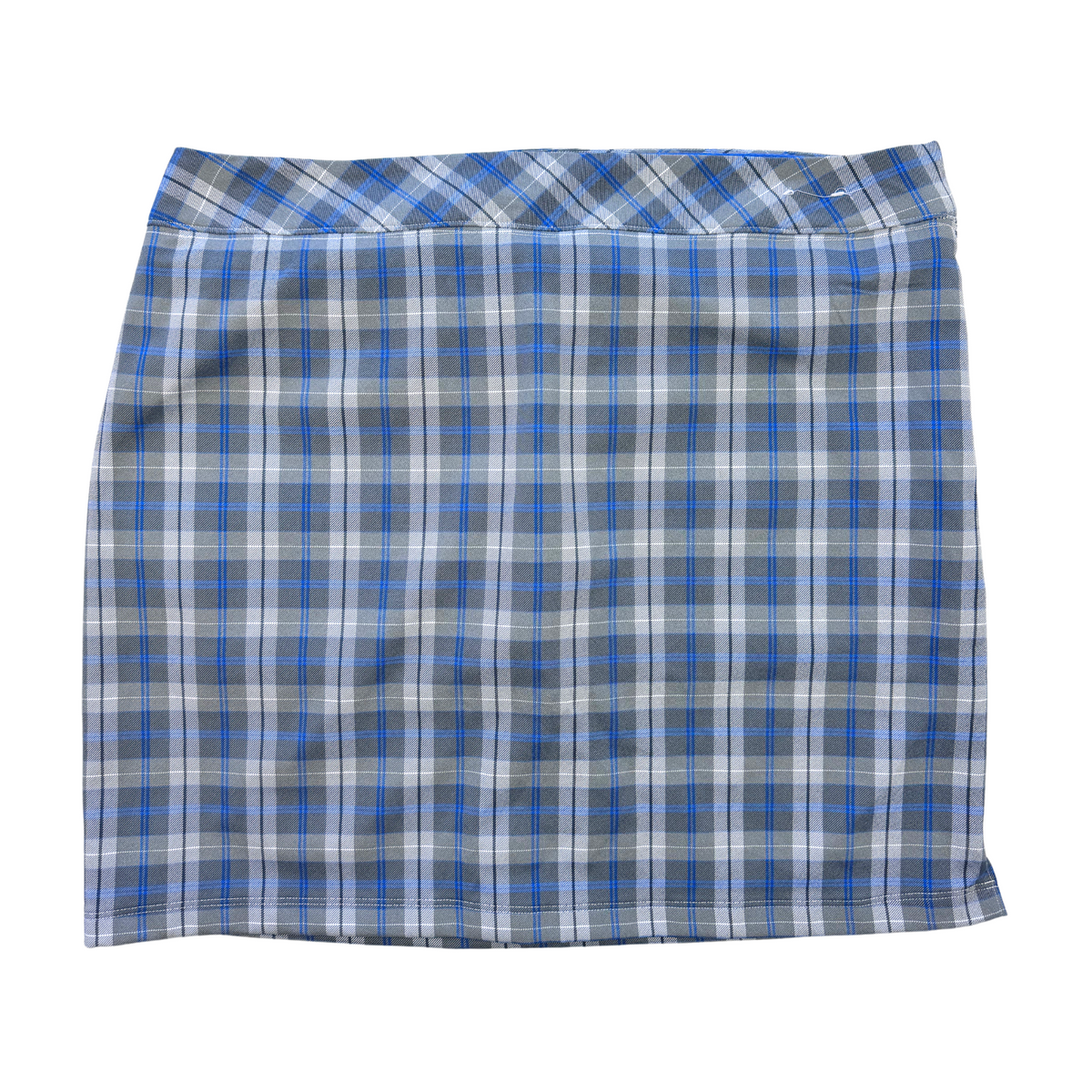 Under Armour 17” Blue/Grey Plaid Golf Skort [10]