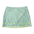 Ingrid Olsen Light Blue/Lime Golf Skort | Large