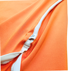 Lady Hagen Orange Sleeveless Polo | Small