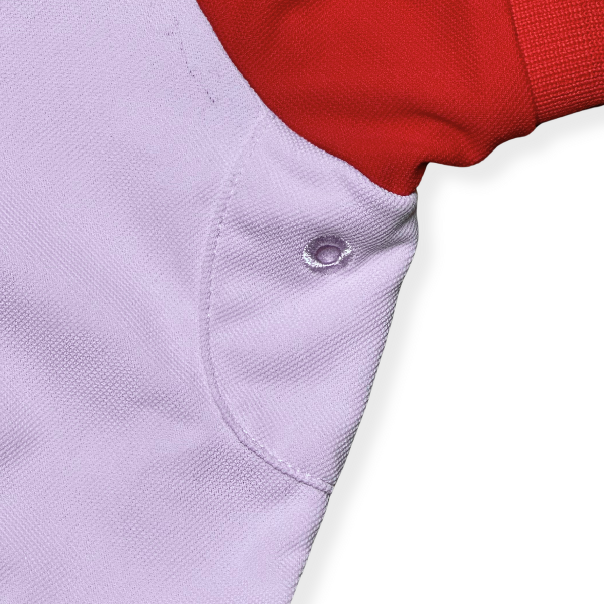 J. Lindeberg Red/Pink Short Sleeve Polo | Medium