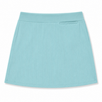 Lucky In Love Teal Ribbed Golf Skirt | Medium