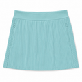Lucky In Love Teal Ribbed Golf Skirt | Medium