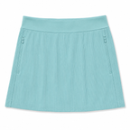 Lucky In Love Teal Ribbed Golf Skirt | Medium