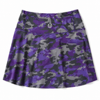 Sunice Julie Purple/Grey Camo Active Skort | Medium