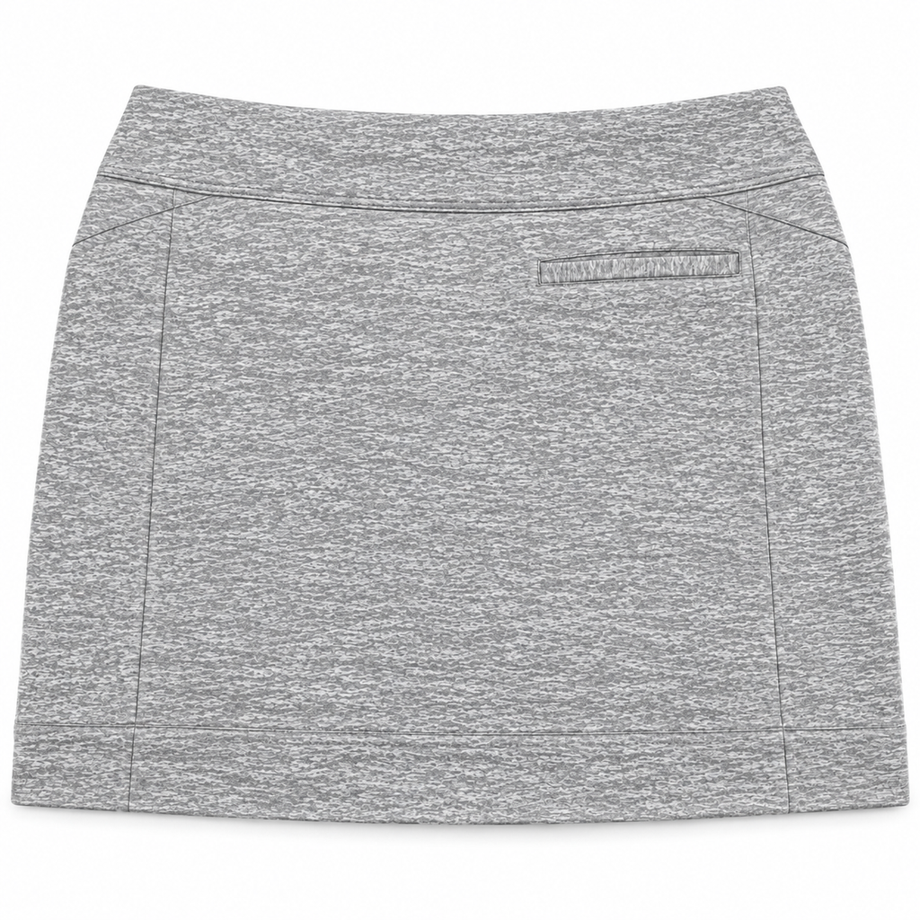 Adidas Heather Grey 17" Skort [Medium]