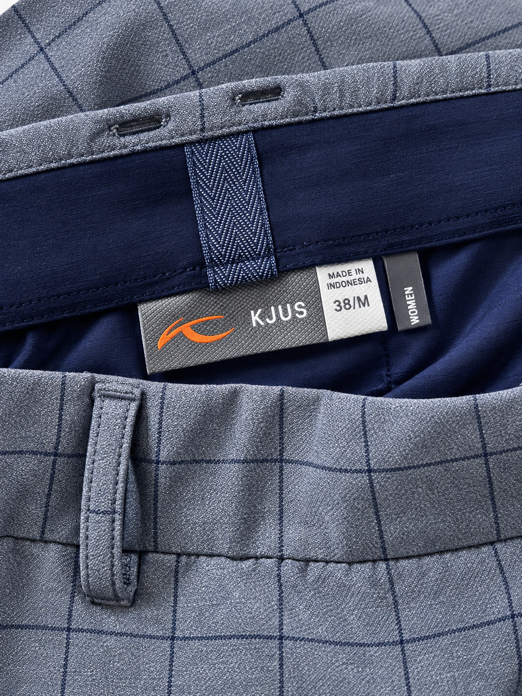KJUS Windowpane Plaid 26" Crop Pant [08]