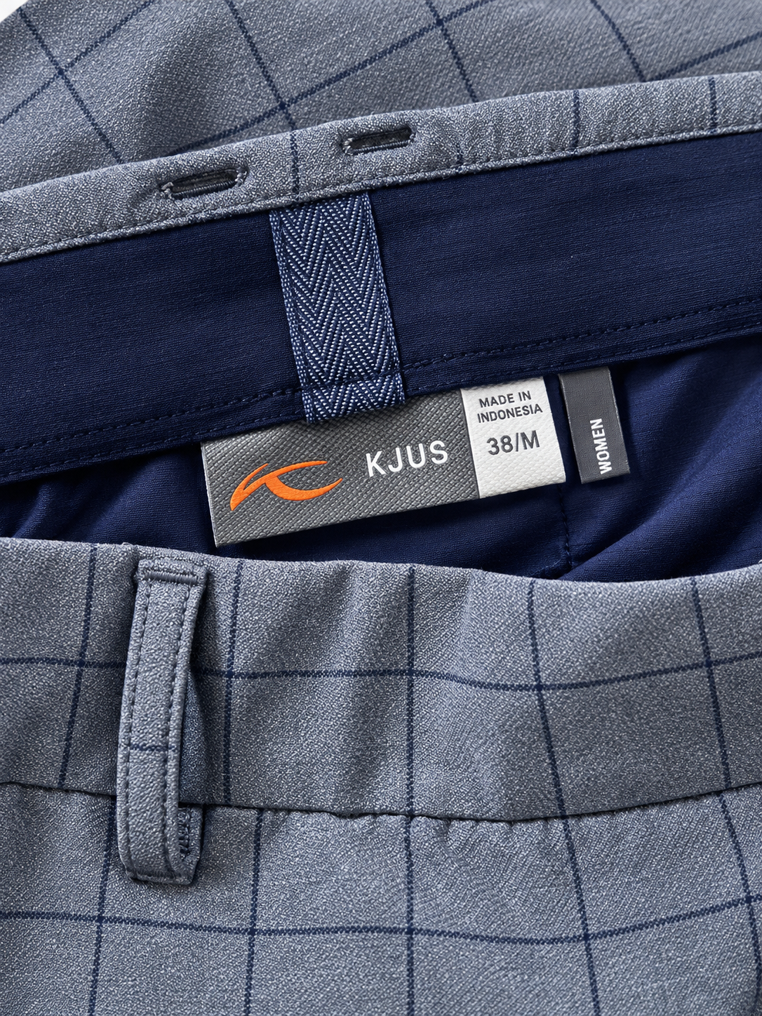 KJUS Windowpane Plaid 26" Crop Pant [08]
