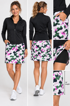 B-Skinz Pink/Green Camo 18" Skort | Medium