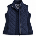 Abacus Quilted Navy Vest [M]