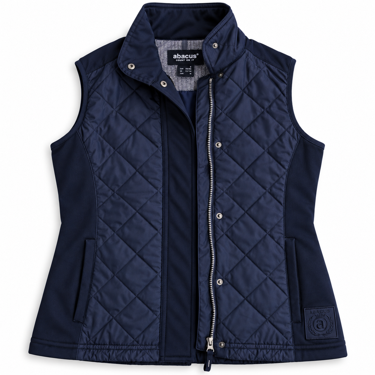 Abacus Quilted Navy Vest [M]