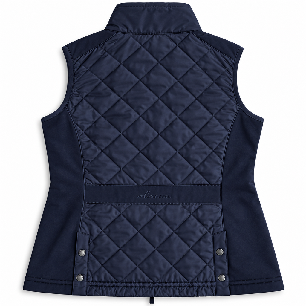 Abacus Quilted Navy Vest [M]