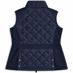 Abacus Quilted Navy Vest [M]