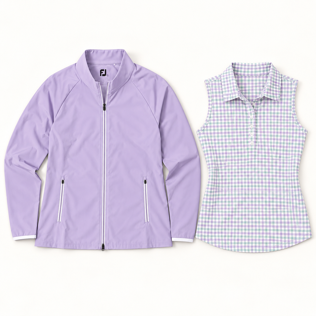 FootJoy Lavender Jacket & Polo Set | Large
