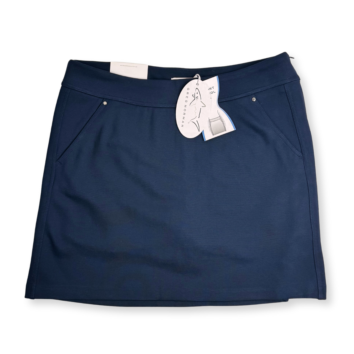 [NWT] Greg Norman 17" Navy Skort