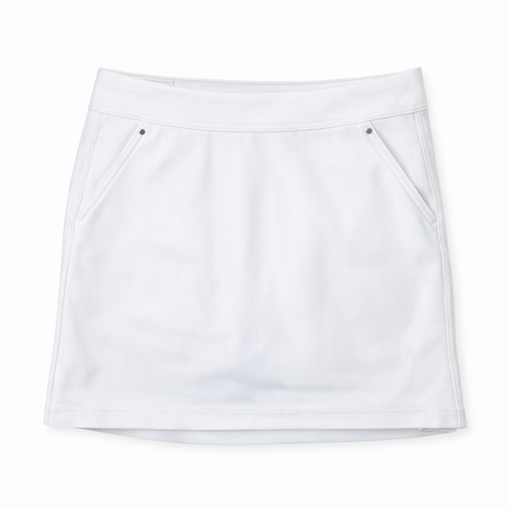 [NWT] Greg Norman 17" White Skort