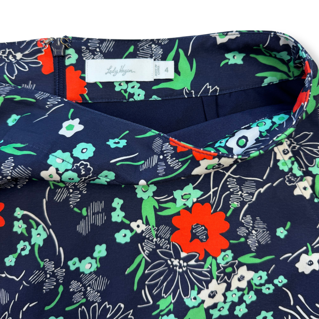 Lady Hagen 16.5” Floral Golf Skort | 04