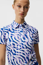 [NWT] J. Lindeberg Hailey Print Polo  | Medium