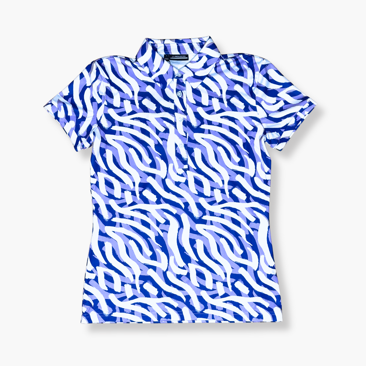 [NWT] J. Lindeberg Hailey Print Polo  | Medium