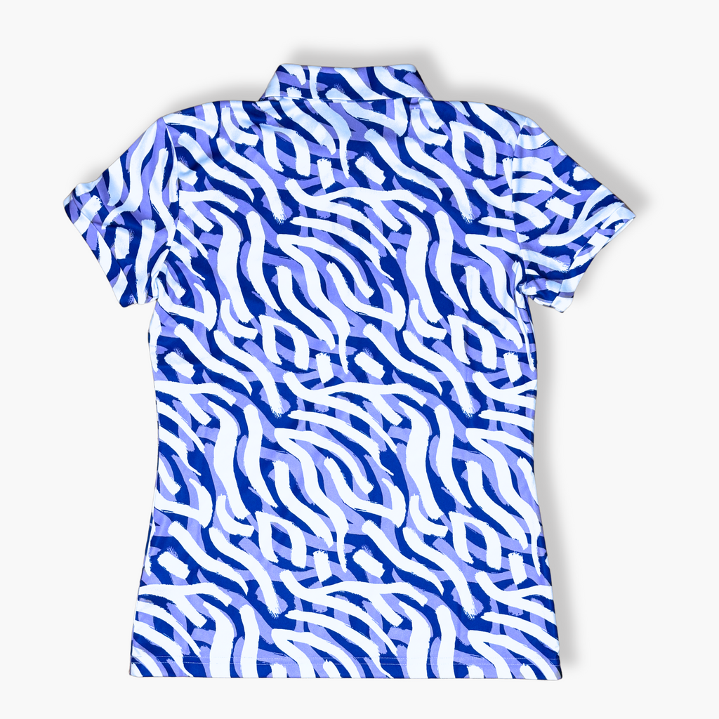 [NWT] J. Lindeberg Hailey Print Polo  | Medium
