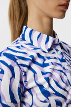 [NWT] J. Lindeberg Hailey Print Polo  | Medium