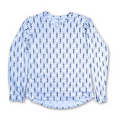 SanSoleil SunGlow Navy/Lime Tennis Racquet Active Crewneck | XLarge
