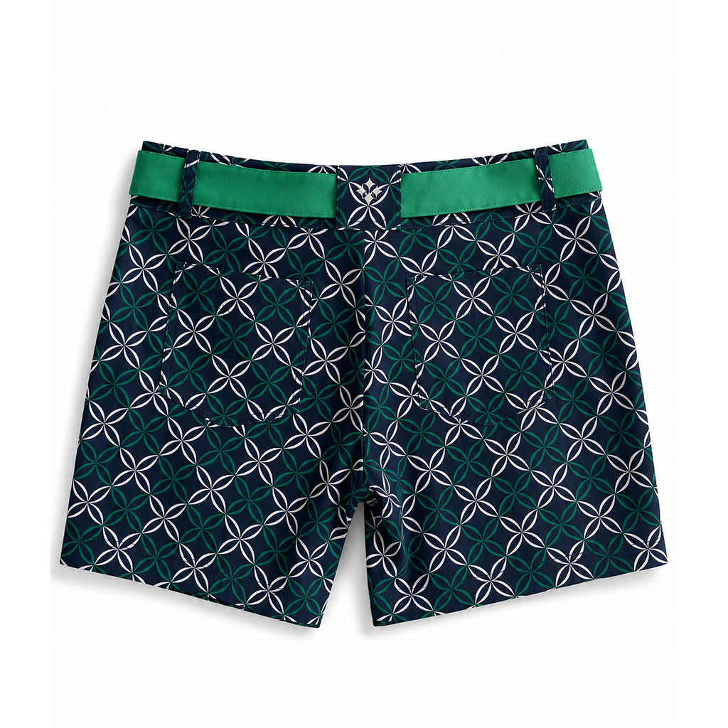 JoFit Navy/Green Short with Belt [14]