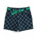 JoFit Navy/Green Short with Belt | 14