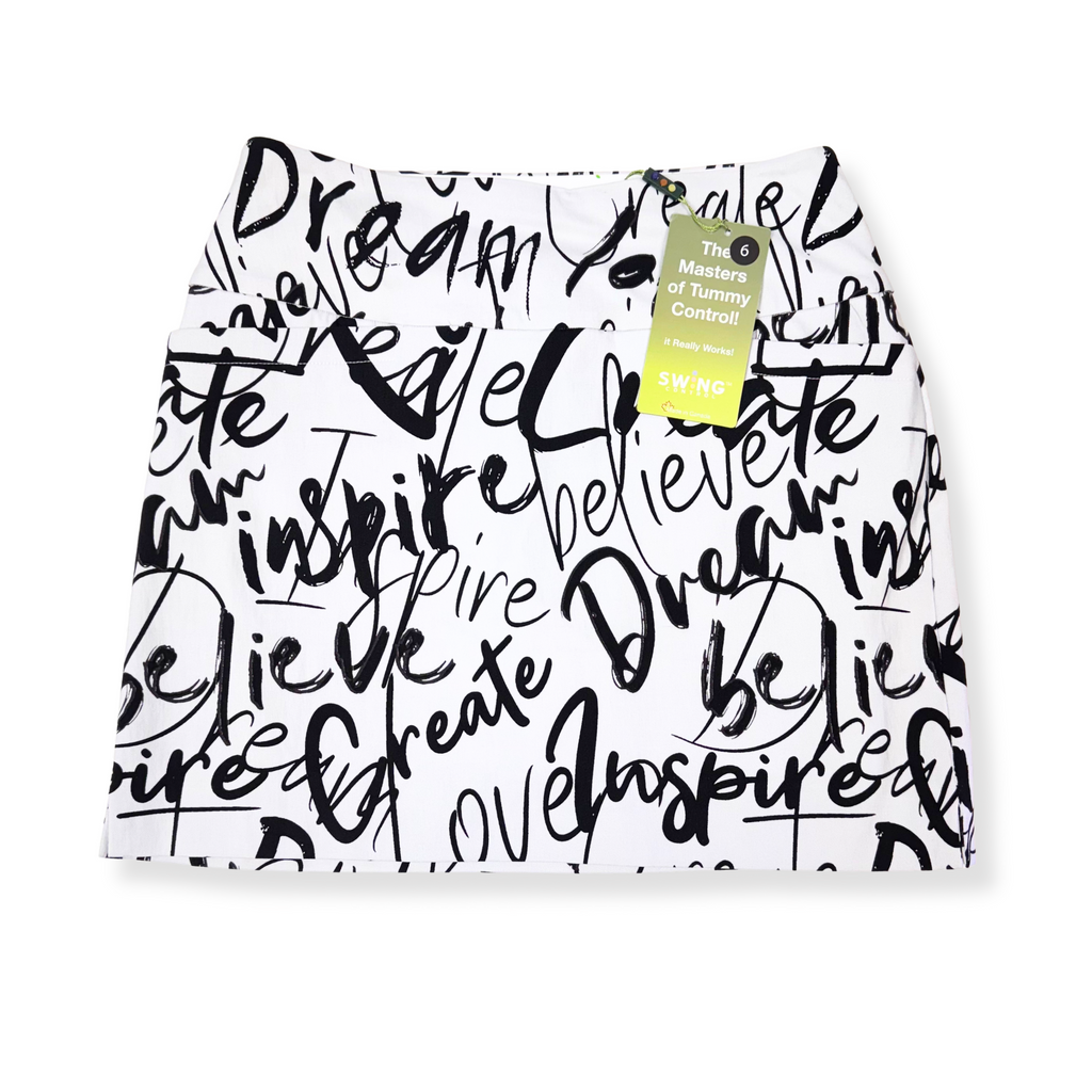 [NWT] Swing Control Believe Golf Skort