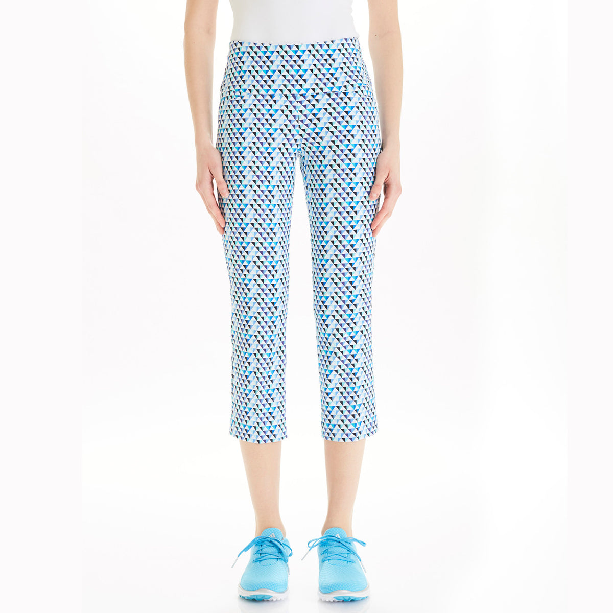 [NWT] Swing Control Blue Geo 24" Capri