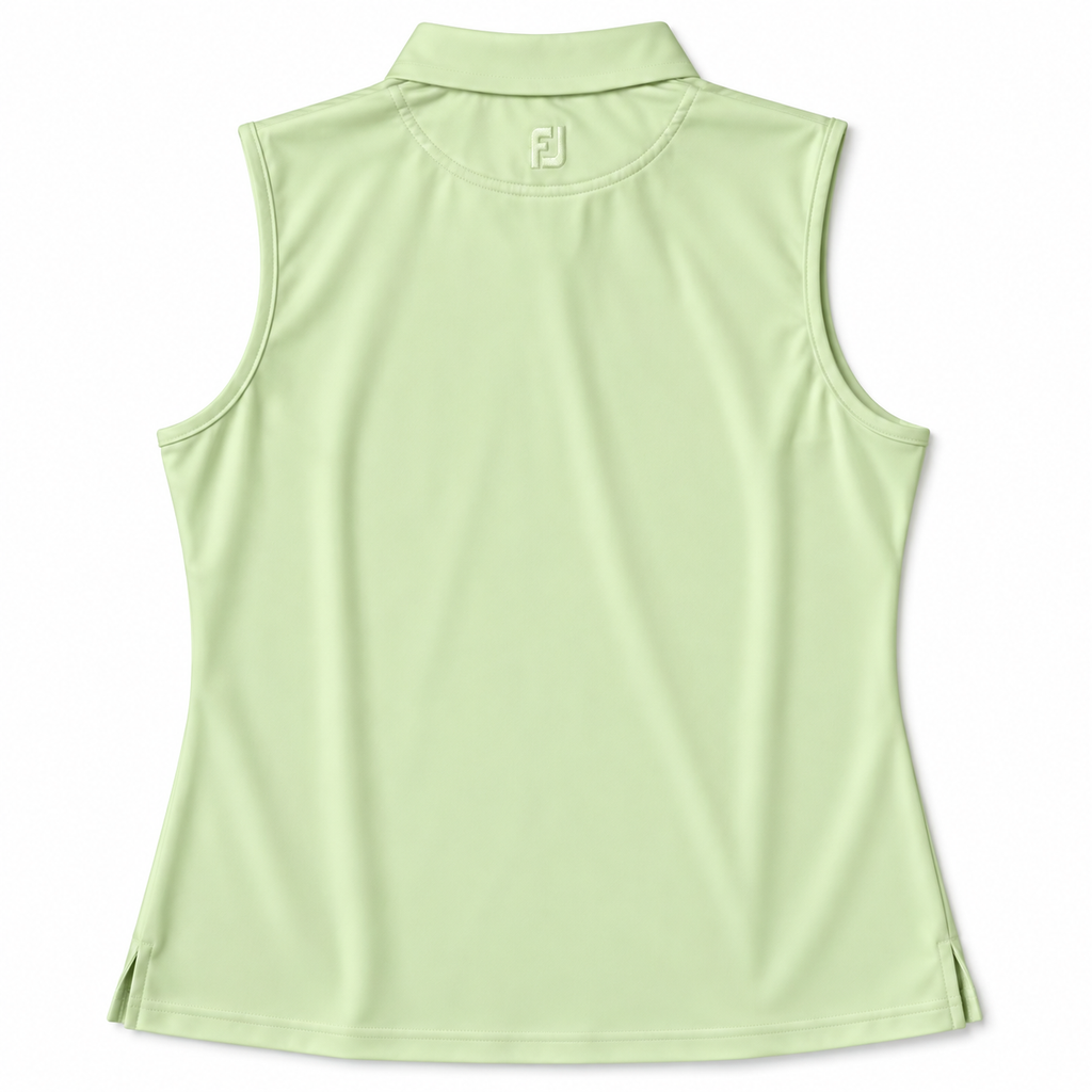 FootJoy Celery Green Sleeveless Polo [L]