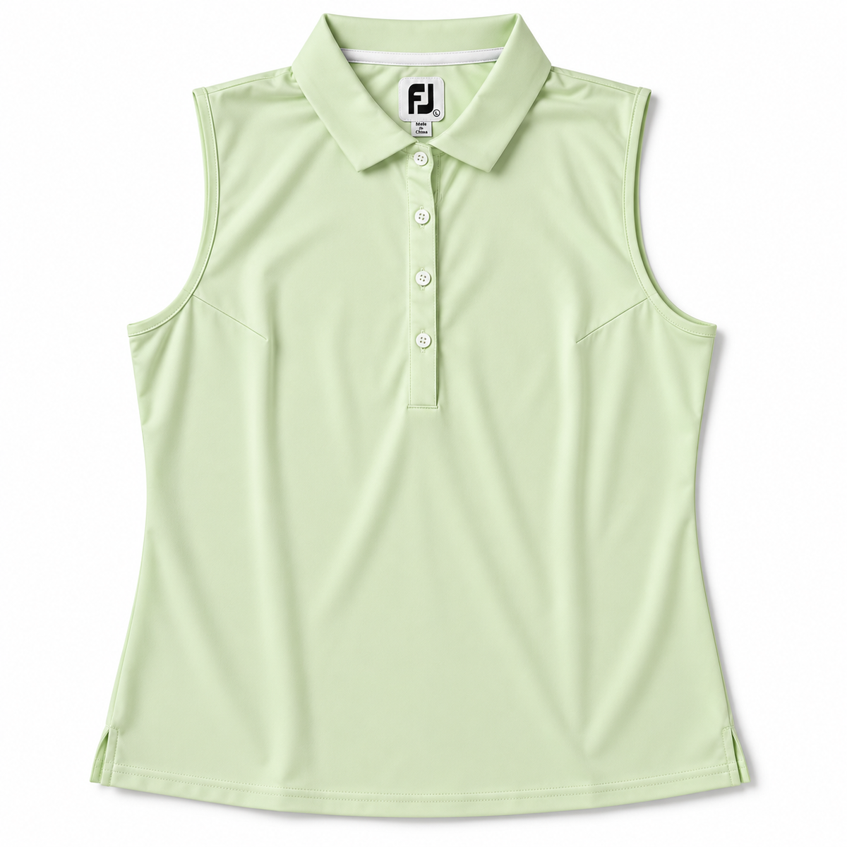 FootJoy Celery Green Sleeveless Polo [L]
