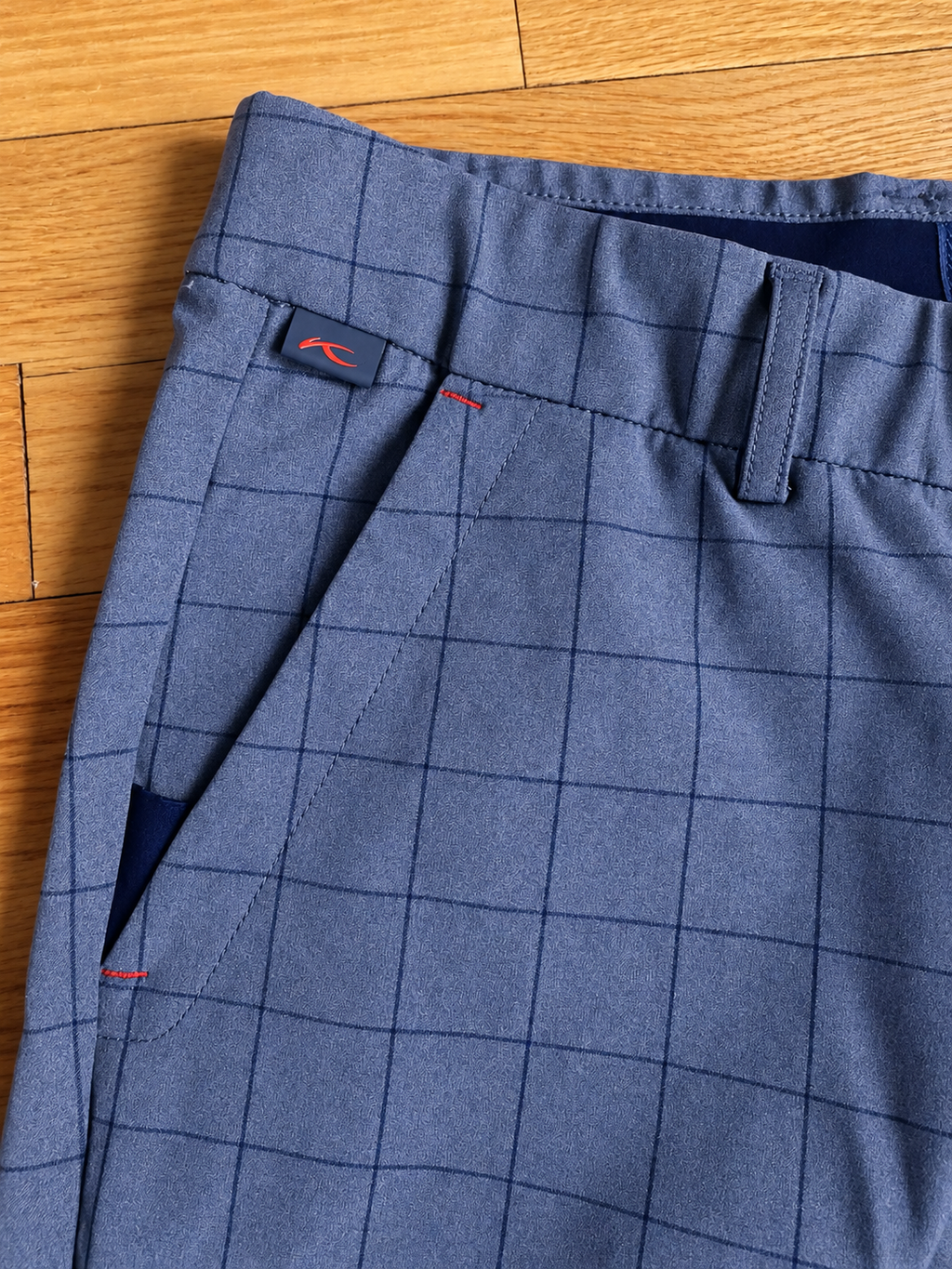 KJUS Windowpane Plaid 26" Crop Pant [08]