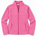 Grand Slam Pink Heather Full Zip Fleece Jacket [Medium]