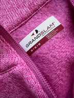 Grand Slam Pink Heather Full Zip Fleece Jacket [Medium]