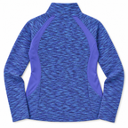 Tek Gear Blue Heather Fleece Full Zip Jacket [Large]