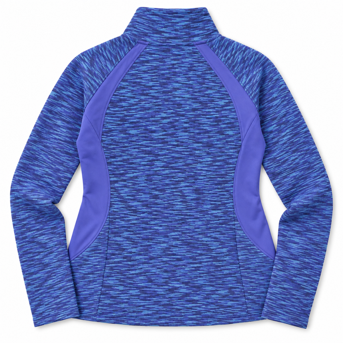 Tek Gear Blue Heather Fleece Full Zip Jacket [Large]