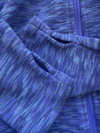 Tek Gear Blue Heather Fleece Full Zip Jacket [Large]