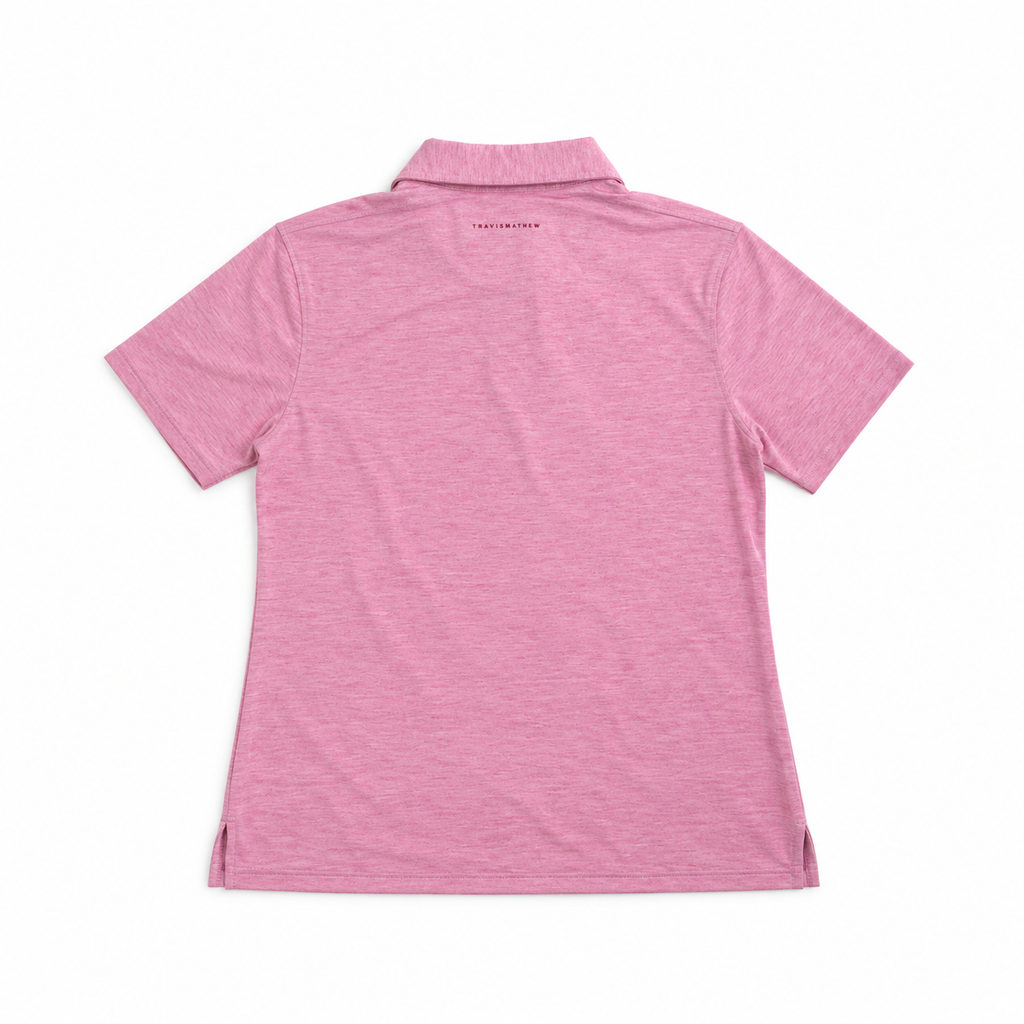 [NWT] Travis Mathew Pink Short Sleeve Polo | Medium