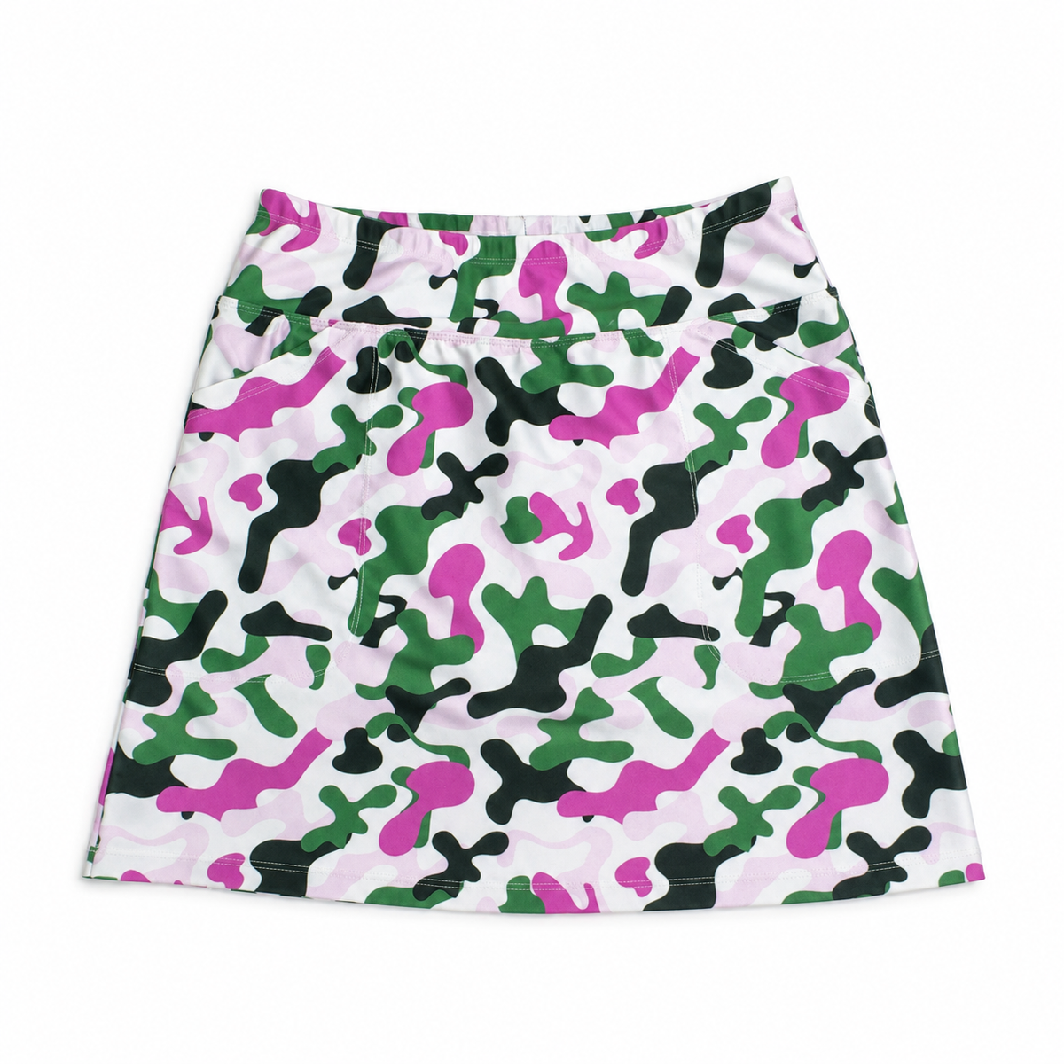 B-Skinz Pink/Green Camo 18" Skort | Medium