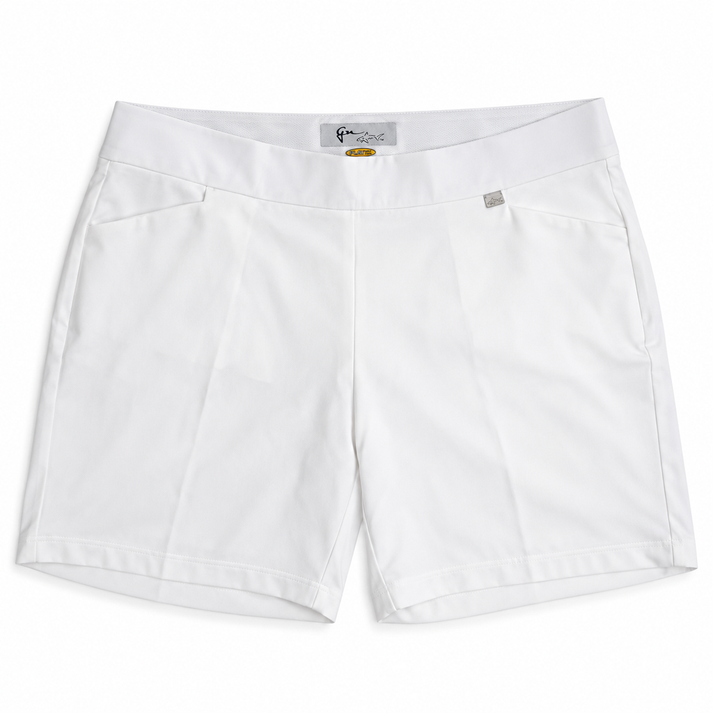 [NWT] Greg Norman 8" White Short | XXL