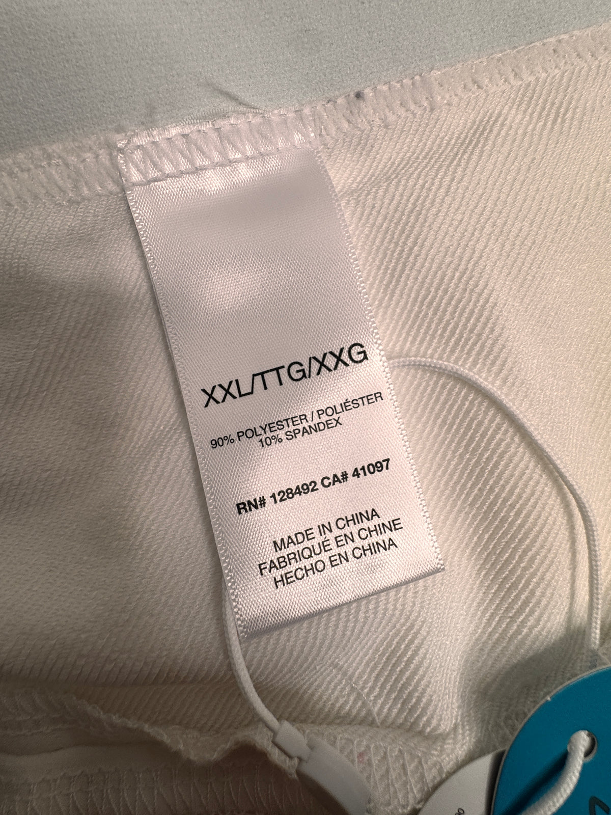 [NWT] Greg Norman 8" White Short | XXL